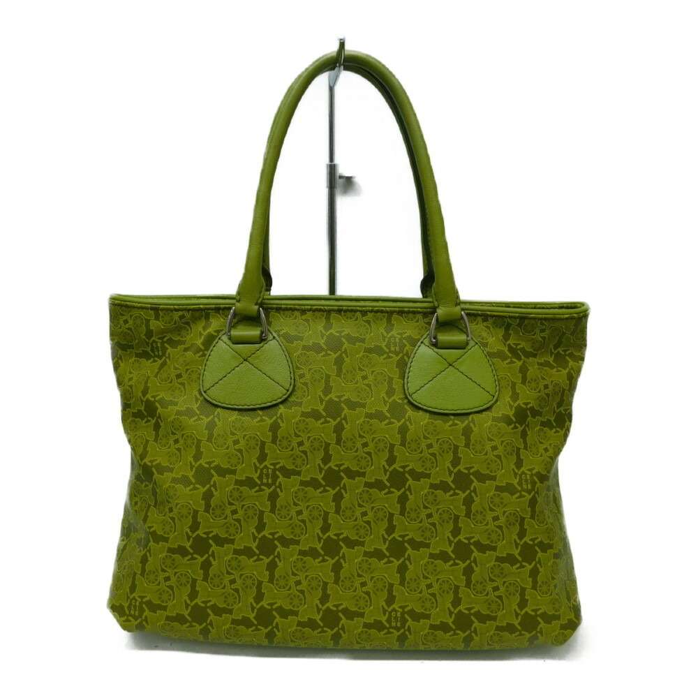 Celine Tote green Sulky carriage two Bag wheeled monogram canvas - Picture 2 of 7